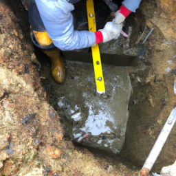 Construction d'un Mur de Soutènement en Blocs de Béton pour un Terrain en Pente La Baule-Escoublac